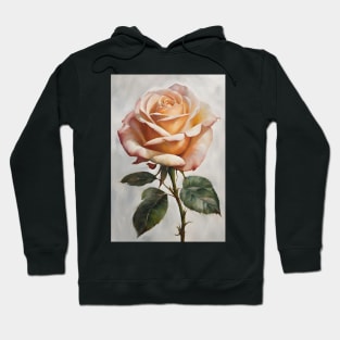 Rose Oil Painting Art Hoodie